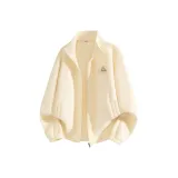 [Клейкий Флис Аоли Теплоизоляционный] Экрю (Логотип на груди Bonfire Story)