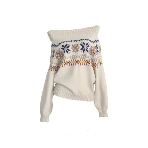 VENICEW Бежевый Абрикос с V Бренд Наклейка Женская Трикотаж