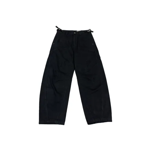 PGKZ Черные Унисекс Джинсы