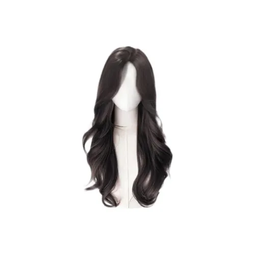 WANWANFENG Элегантность Большая волна Перука Женские Полная Голова Длинные Крутые Волосы