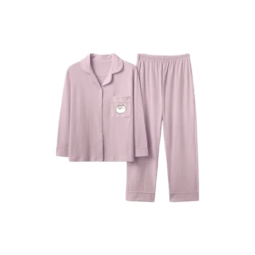 Supremo Cat Lilac Unisex Пижамные комплекты