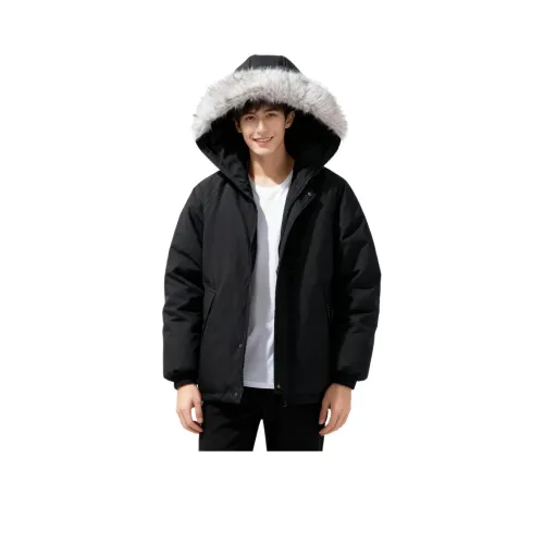 HUAXIAERNV Хлопковый пуховик унисекс