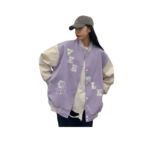 GOSO Фиолетовый Женский Бейсбольный Джерси