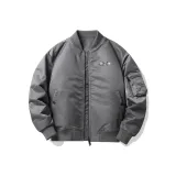 Серый [Съемный бренд, брошь]