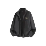 [Мягкий флис Aoli термический] Темно-серый (с логотипом скачущего коня на груди)