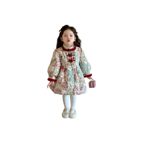 MAMIMAKA Хлопковый пуховик Зимний Детский для детей 3-7 лет