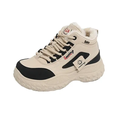 Bake High Топ Толстая подошва Кроссовки Женские