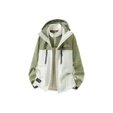 Light Green/White (One-Button Windbreaker)  
Светло-зеленый/Белый (Однобутонная ветровка)
