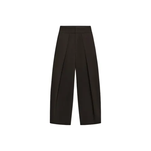 ZARA Collaboration Deep баклажаново-фиолетовые женские повседневные брюки