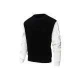 Черный с круглым вырезом