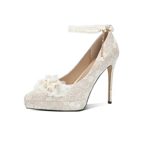 LANMOU Узкий каблук Высокие каблуки Женские