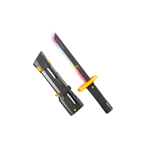 JIZAN Синцзи Spark BATTLE Blade Multicolor Iridescent Light Saber Laser Smoke Wanderer Light Up Toys