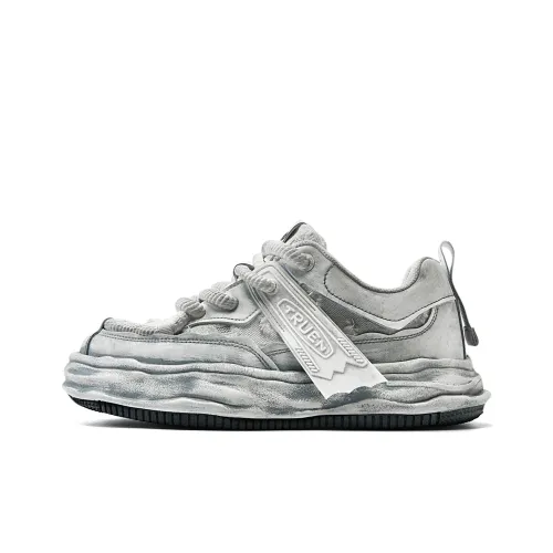 TRUEN Высота Увеличивающие Дышащие Устойчивые к Износу Низкие Кроссовки для Скейтбординга Унисекс