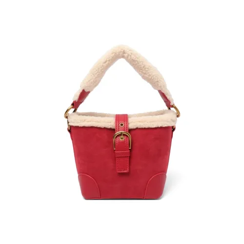 MZ HOUGE Замша Сумка Стандартная Женская Красная