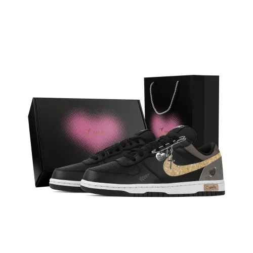 Nike BIG Heartfelt Touch Коробка с посланием любви Устойчивые к истиранию Дышащие Низкие кроссовки для скейтбординга