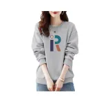 Большой R Буква - Светло-Серый