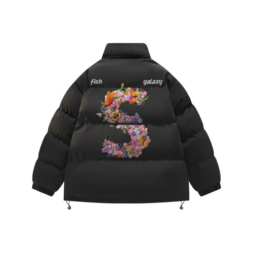 FISHGALAXY Хлопковый пуховик унисекс
