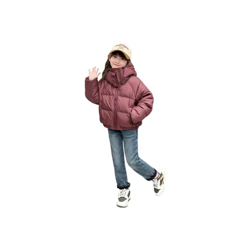 MUMUWU Сливовый фиолетовый Kids Утеплённые куртки