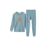 Светло-синий комплект одежды