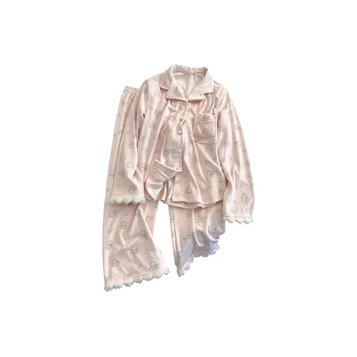 O'MESIK Pink Women's Pajama Sets