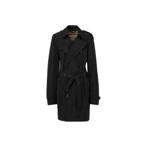 Burberry Тренчкот Мужской Черный