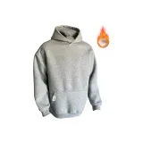 Вересковый серый с флисовой подкладкой