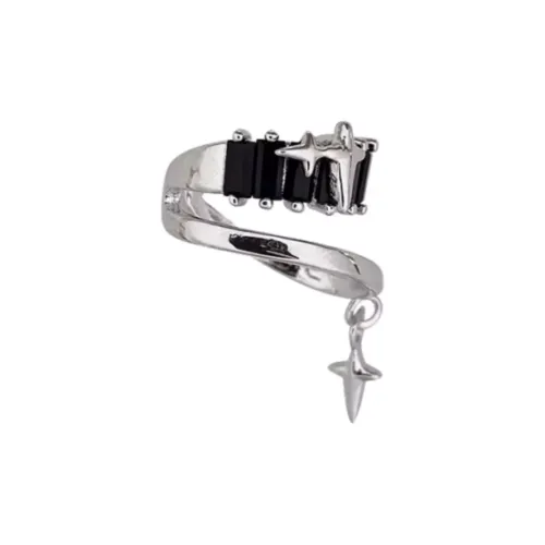 Yab Циркон Нижняя заколка On Серьги Унисекс