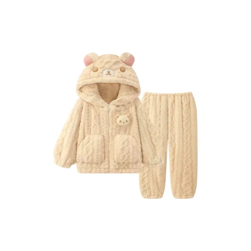 QIAOYUN Жёлтые Женские Пижамные Комплекты