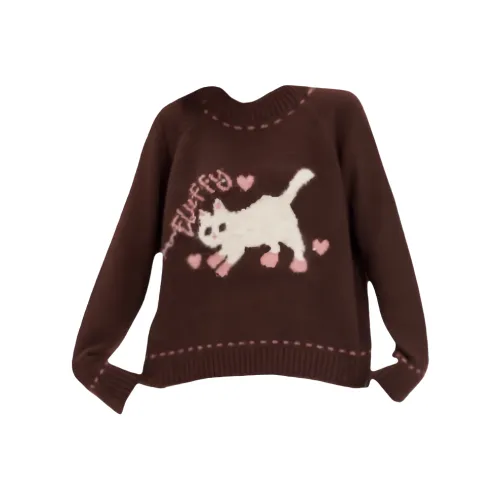 Incolore Кофе Женские Трикотаж