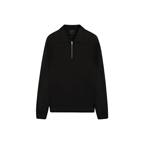 Massimo Dutti Черный Мужской Трикотаж