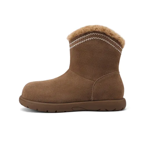 GOLDLION Платформа Ботинки Теплоизоляционные Увеличение Высоты на 16 см Снежные Ботинки Женские