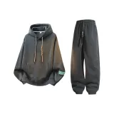 Dark Gray [Dark Gray Top + Dark Gray Pants] [Флисовая подкладка]