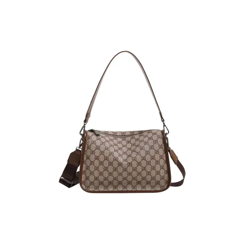 TTaG．baG Microfiber Synthetic Leather Shoulder Bag Standard Women's Caramel