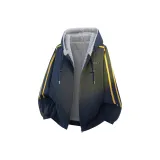 Темно-синий [с съемным тяжелым полотенцем и вышивкой]