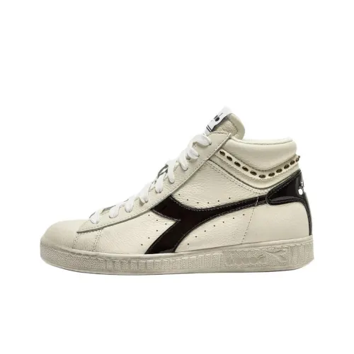 Diadora GAME L Аbrasion Resistant Высокие Кроссовки для скейтбординга Женские Бежевые