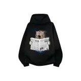 Нет карманов, черный, с флисовой подкладкой [стандартный размер]