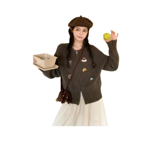 MDEHT Кофе Женские Трикотаж