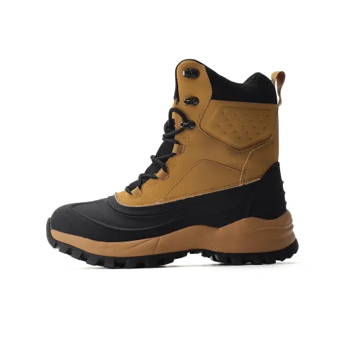 XIDELONG Покрытие Ударопрочное Анти-Твист Высокий Топ Альпинистская Обувь Мужская Желтая