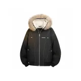 Черный [с флисовой подкладкой и утепленный]