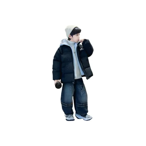 LONGZHIWU Хлопковый пуховик для подростков