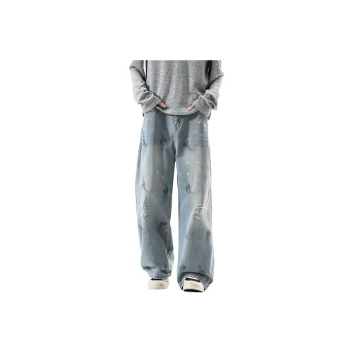 IL SARTO Blue Unisex Jeans IL SARTO Синий Унисекс Джинсы