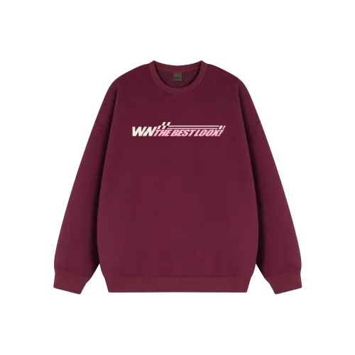 LOOX! Свитшот Унисекс Бордовый