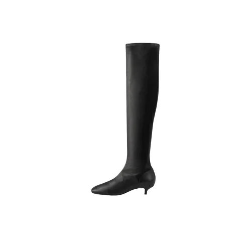 TOTEME Day Over The Knee Boots 3,5cm Женские Черные