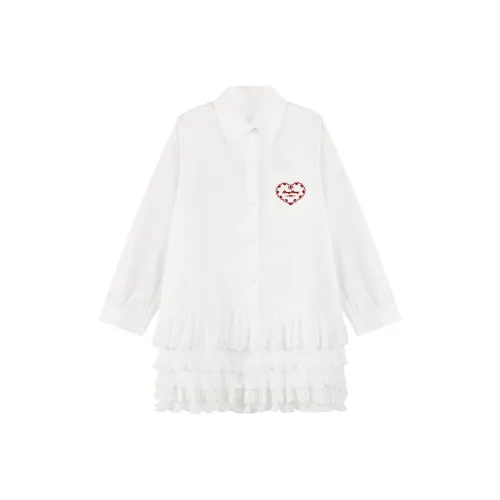 BARRY BANNY Белый KIDS Платья