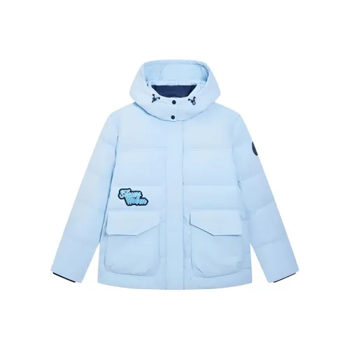 XTEP Time Rain Синий Женские Пуховики