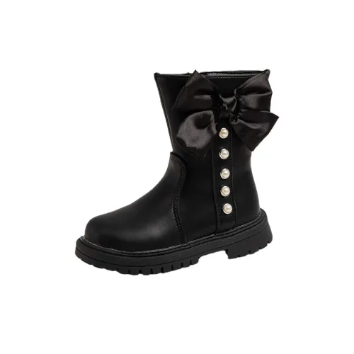 TLIT MID Топ Детские кожаные сапоги