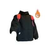 Черный с флисовой подкладкой