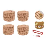 Хаки ⭐️[Вышивка Медведь][Вышивка Медведь Шарф ~ Подарок для Подруги]