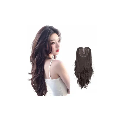 WANWANFENG Бесплатная доставка Русалка Кудрявый Перука Женские Полная установка Длинные кудрявые волосы