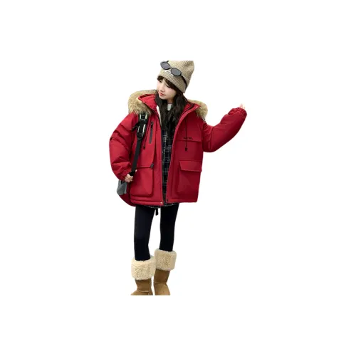 MENGJIABAN PARKA Пальто Подростки